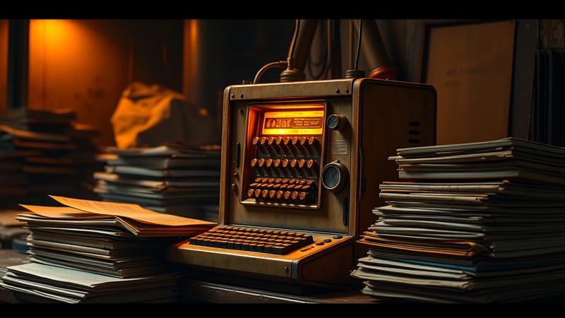 The disk is full and du says it isn't. It's an open file descriptor.
